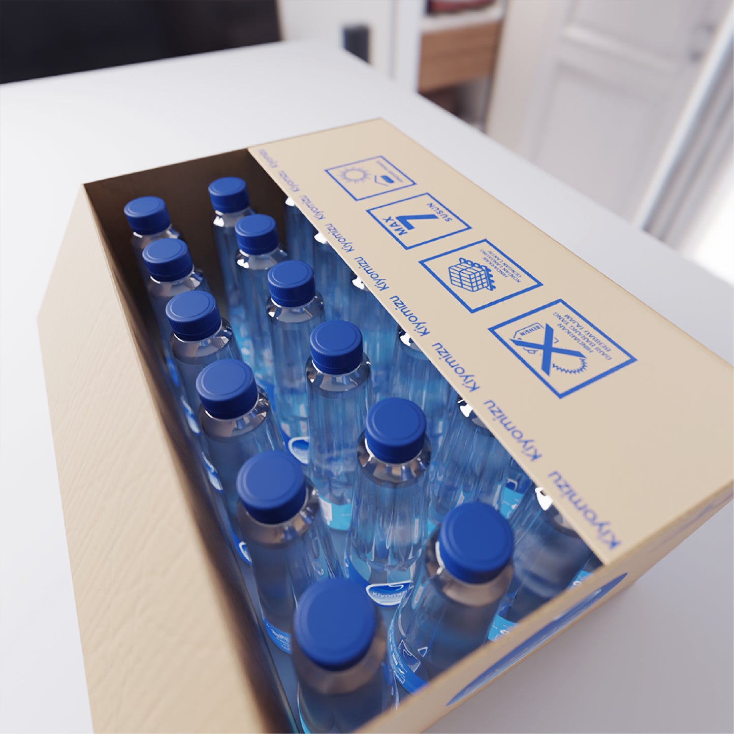 Kiyomizu Spring Water 660ML - Air Mineral 1 dus isi 24 botol