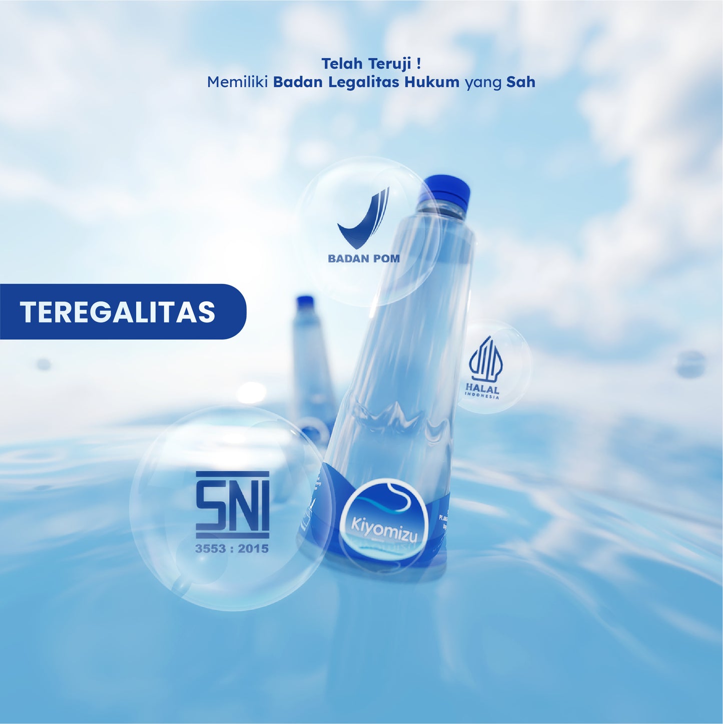 Kiyomizu Spring Water 660 ML - Air Mineral Botol