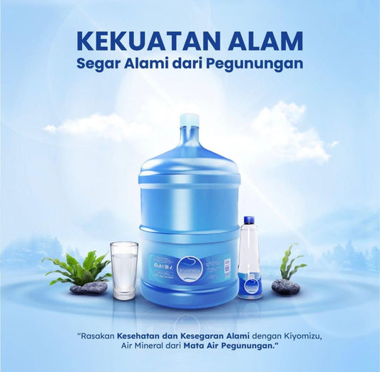 Kiyomizu Spring Water - Air Mineral Galon 19 Liter