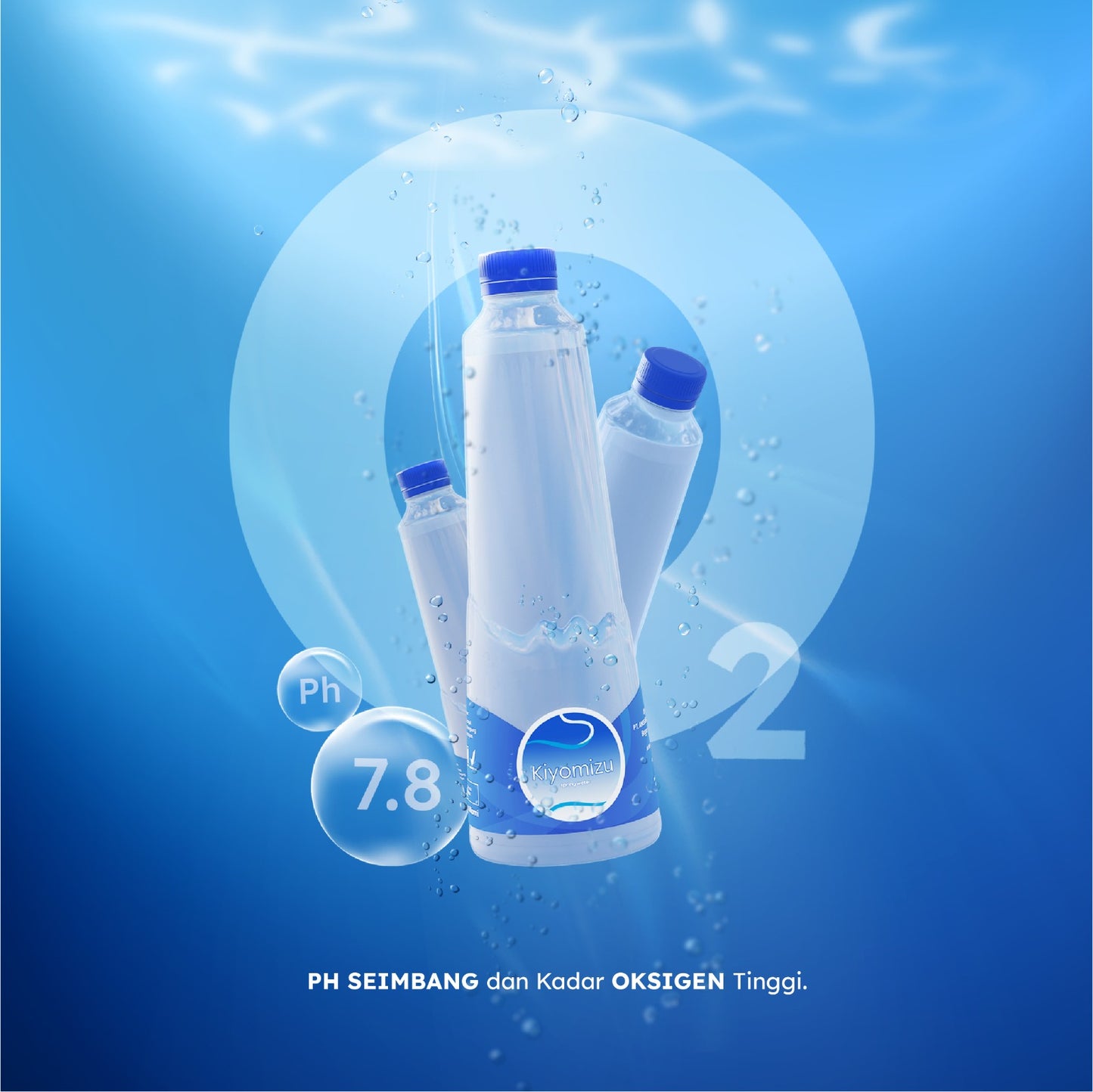 Kiyomizu Spring Water 660ML - Air Mineral 1 dus isi 24 botol